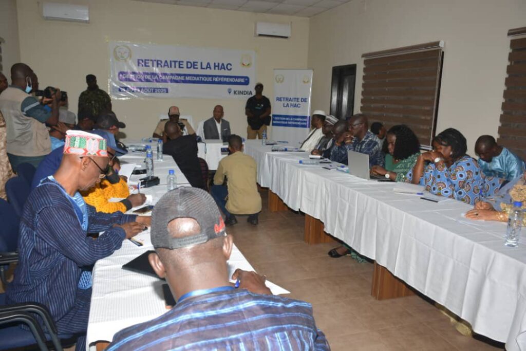 Kindia: Retraite stratégique de la HAC pour préparer la campagne médiatique référendaire