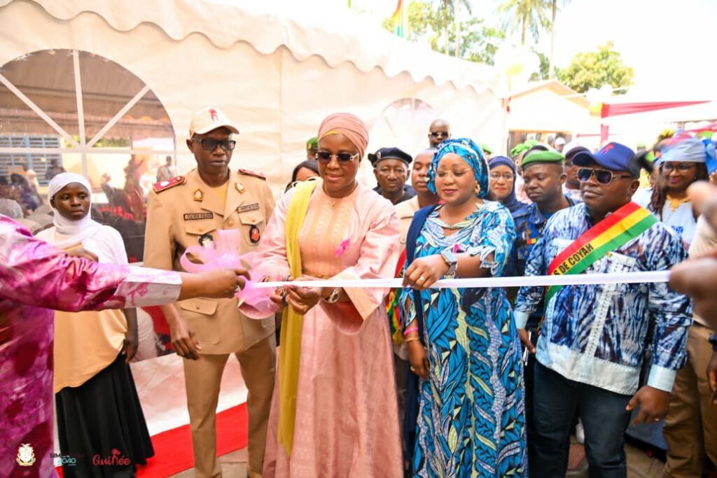 Inauguration du Centre d’Autonomisation et d’Entrepreneuriat des Femmes et Filles à Kouriah