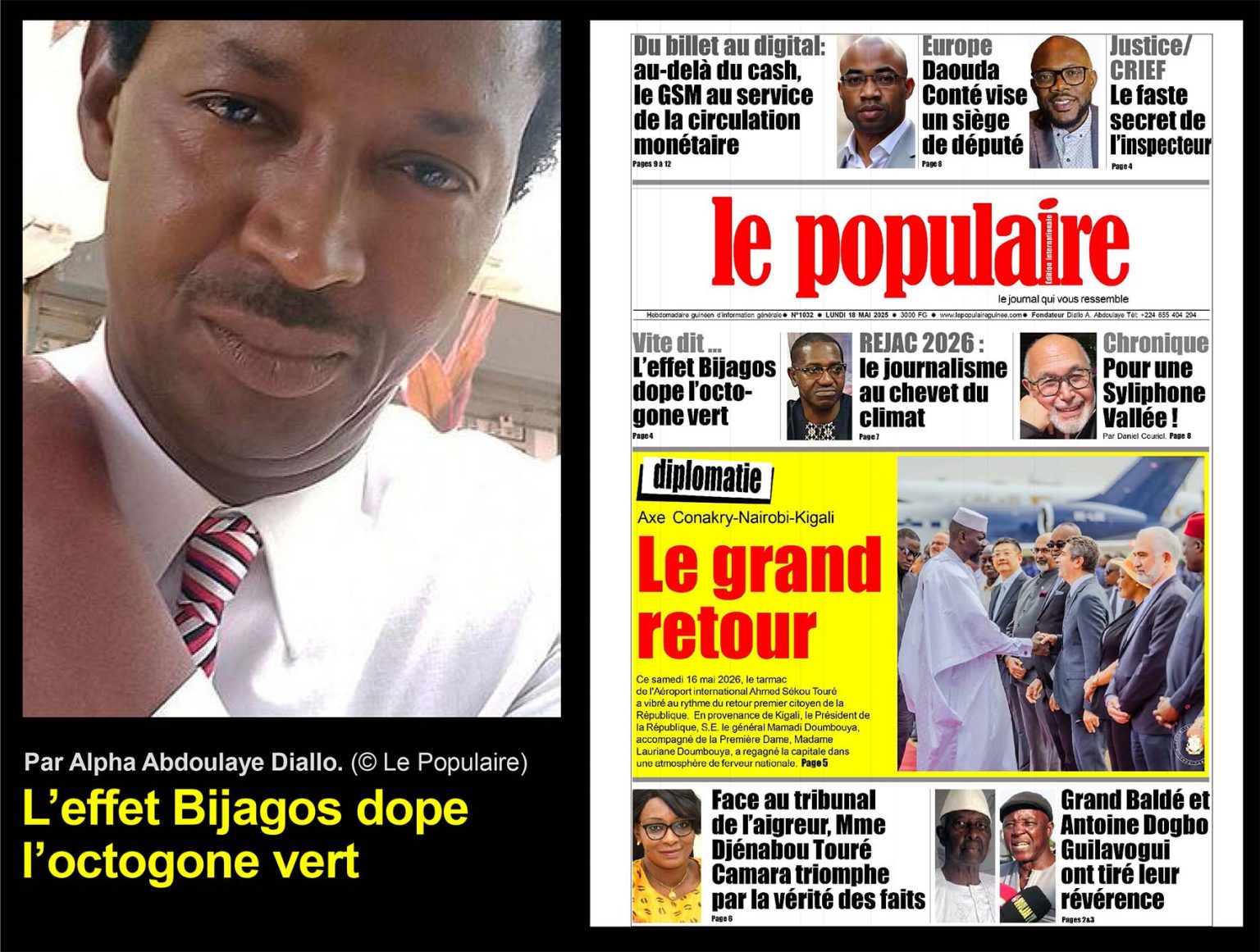 L’effet Bijagos dope l’octogone vert