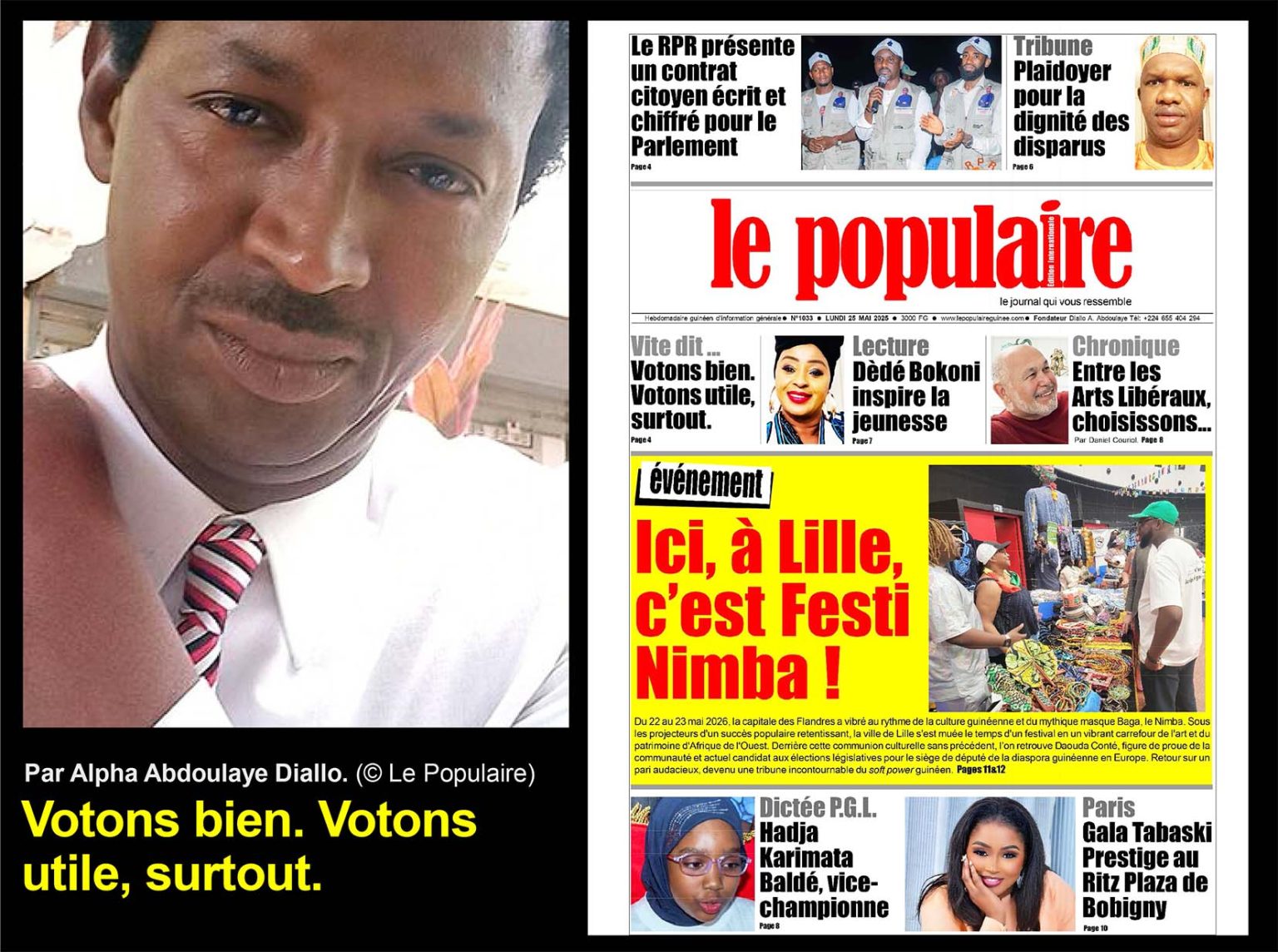 Votons bien. Votons utile, surtout.