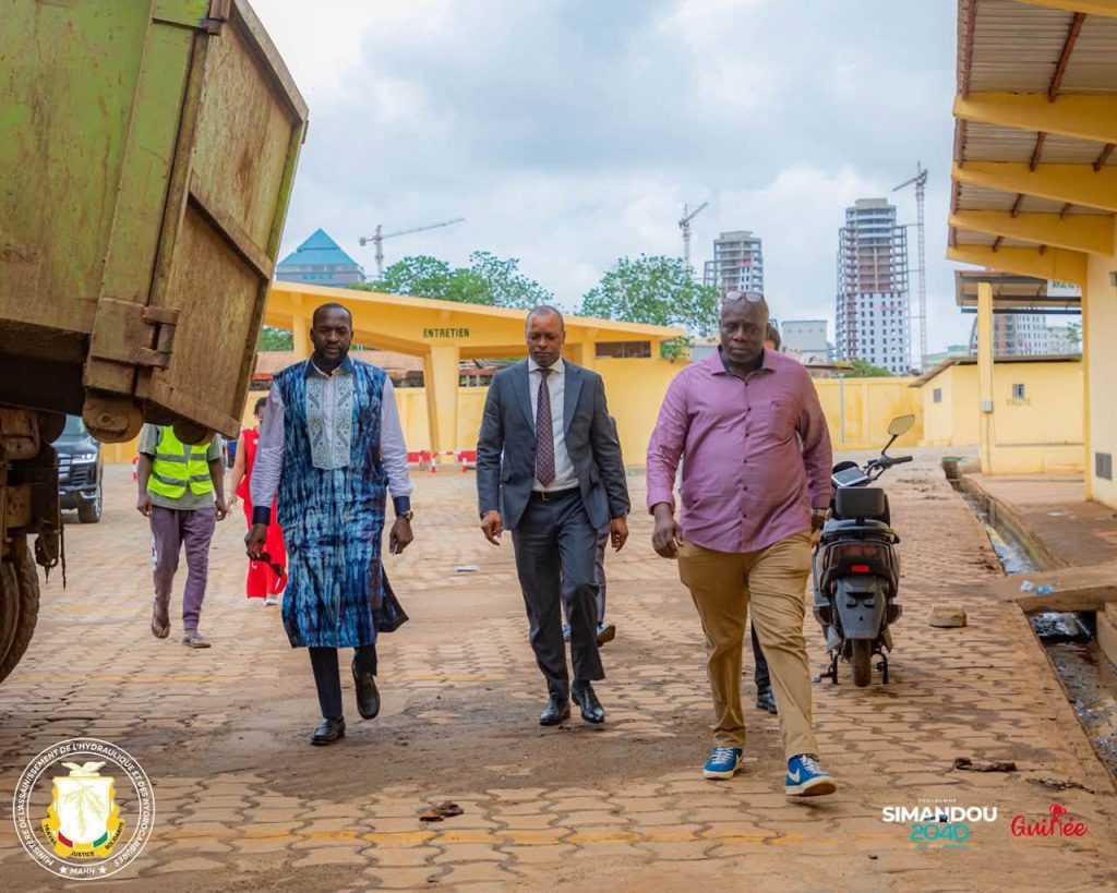 Assainissement à Conakry : une visite de travail pour accélérer les réformes dans la gestion des déchets