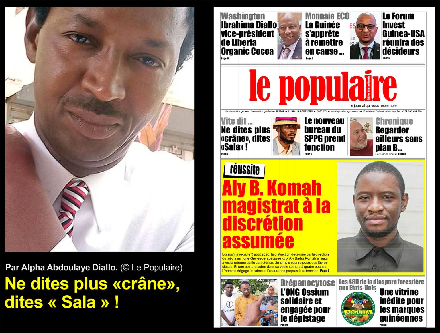 Ne dites plus « crâne», dites « Sala » !