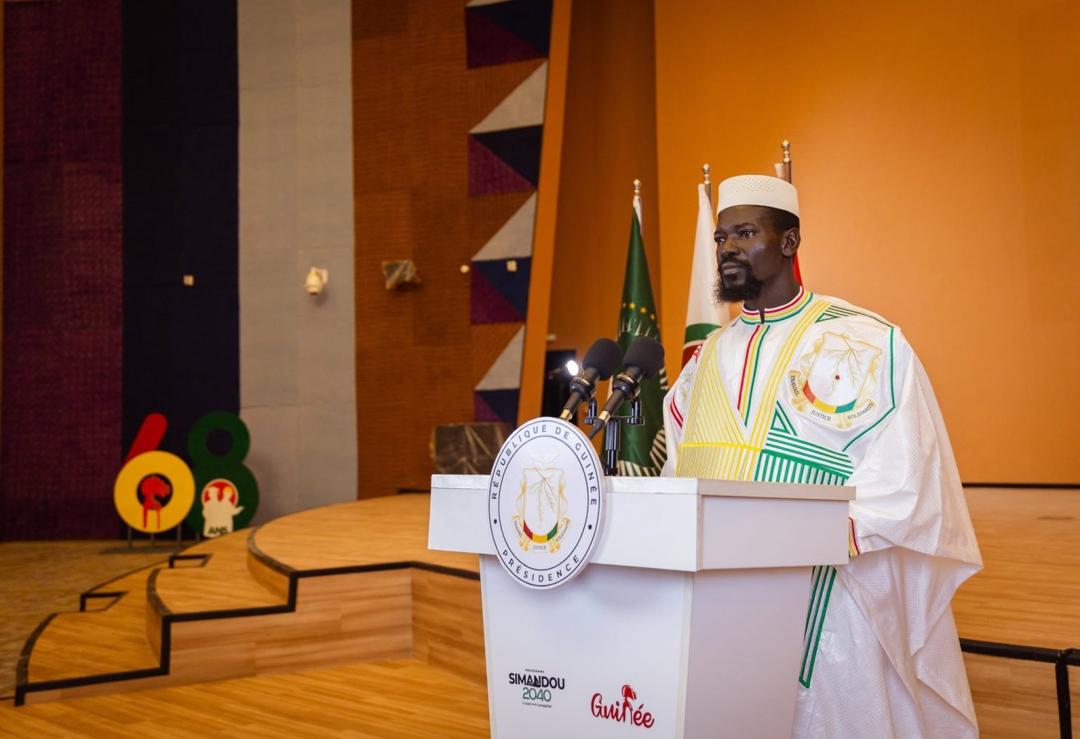 68ᵉ anniversaire de l’Indépendance : Mamadi Doumbouya appelle à faire de la jeunesse le moteur de la souveraineté nationale