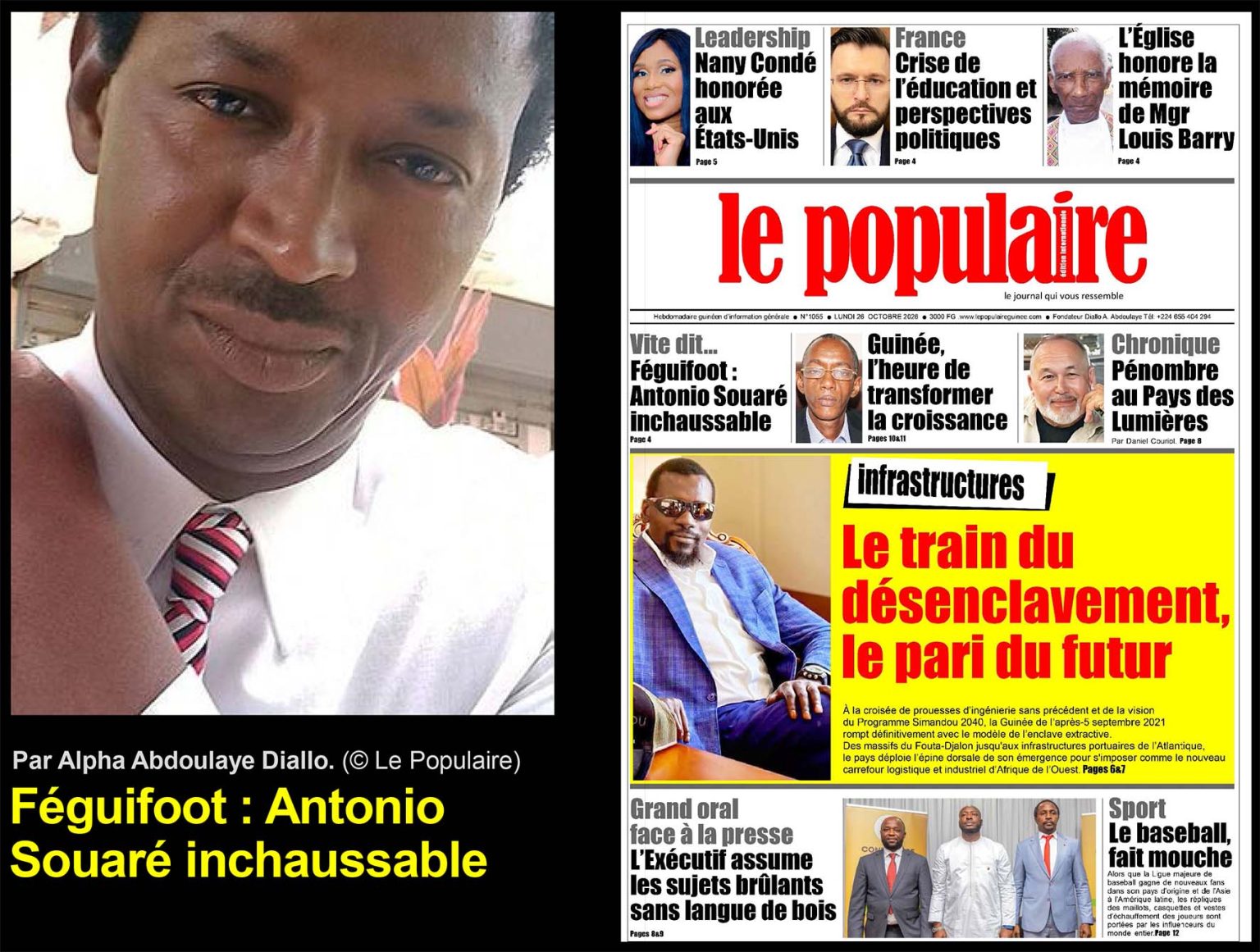 Féguifoot : Antonio Souaré inchaussable